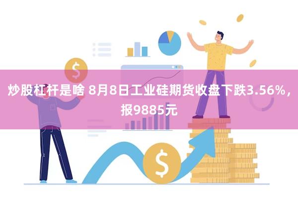 炒股杠杆是啥 8月8日工业硅期货收盘下跌3.56%，报9885元