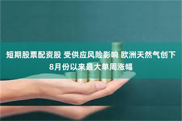 短期股票配资股 受供应风险影响 欧洲天然气创下8月份以来最大单周涨幅